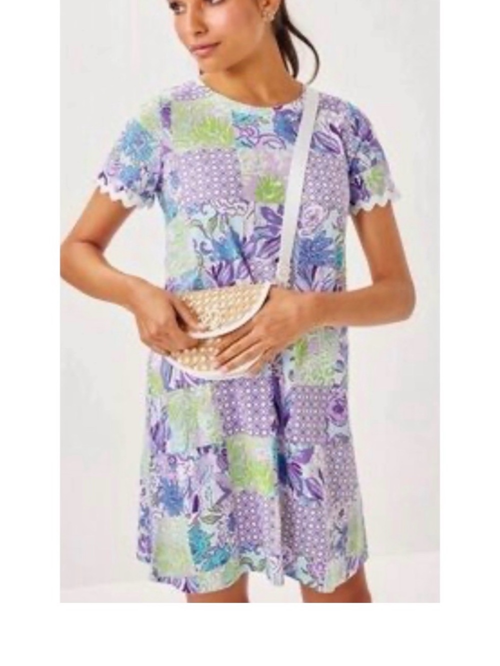 Lilly pulitzer Cody dress size medium euc purple